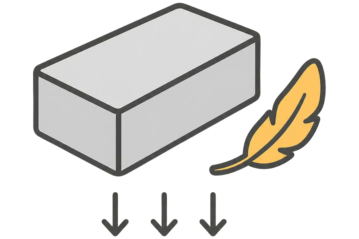Icon gạch AAC đặc siêu nhẹ